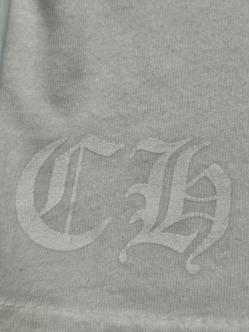 CHROME HEARTS（クロムハーツ）CHROME HEARTS (クロムハーツ) Horseshoe Scroll Label Pocket T-Shirt ホワイト サイズ:Mの古着・服飾アイテム