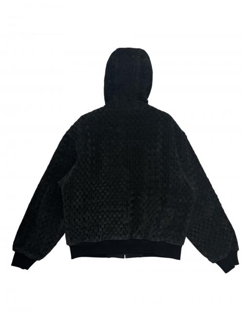 SUPREME（シュプリーム）Supreme (シュプリーム) 26FW Woven Suede Hooded Work Jacket ( ウーブン スエード フーデッド ワーク ジャケット ) ブラック サイズ:L 未使用品の古着・服飾アイテム