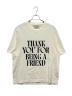 AMI Alexandre Mattiussi（アミアレクサンドルマテュッシ）の古着「コットン シグネチャー プリントTシャツ」｜ホワイト