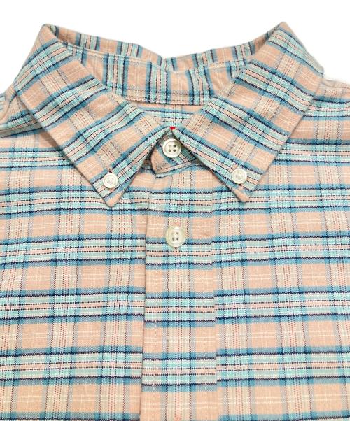 SUPREME（シュプリーム）SUPREME (シュプリーム) 25FW Loose Fit Flannel Oxford Shirt ピンク×ブルー サイズ:Sの古着・服飾アイテム