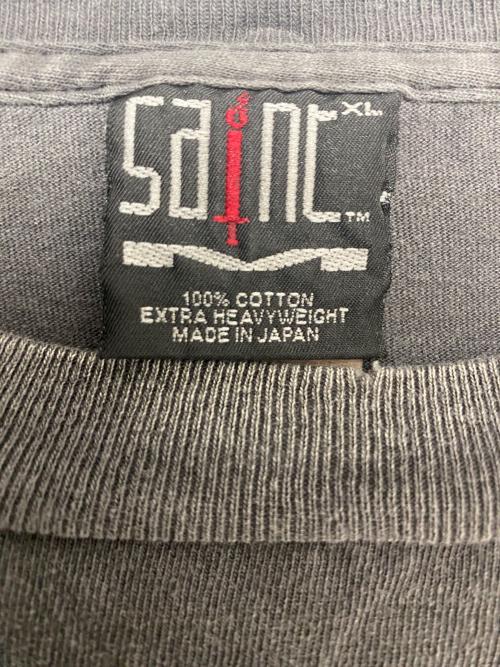 SAINT MICHAEL（セントマイケル）SAINT MICHAEL (セントマイケル) 25SS S/S CANDLE Tee グレー サイズ:XLの古着・服飾アイテム
