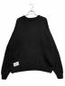 WTAPS (ダブルタップス) CN 01 / SWEATER / POLY  ブラック サイズ:01：28000円