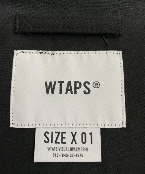 WTAPS（ダブルタップス）WTAPS (ダブルタップス) D00M JACKET COTTON TWILL ブラック サイズ:01の古着・服飾アイテム