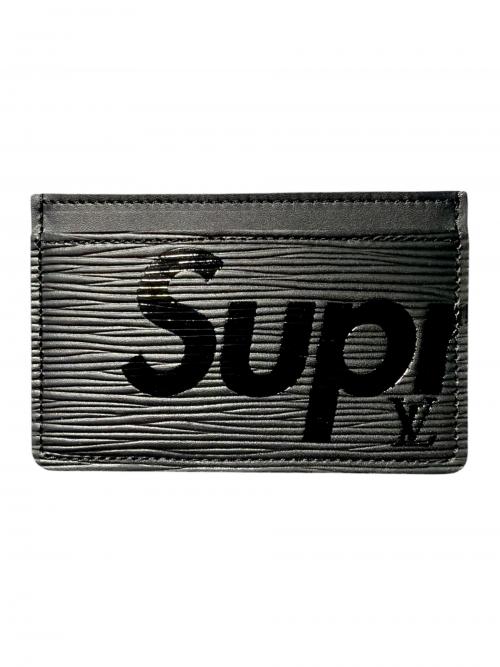 SUPREME（シュプリーム）Supreme (シュプリーム) LOUIS VUITTON (ルイ ヴィトン) ポルト カルト サーンプル/M67753 ブラックの古着・服飾アイテム