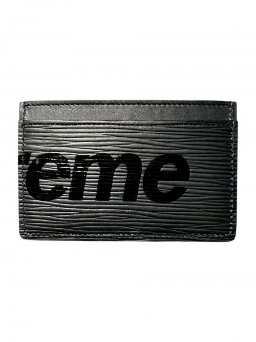 SUPREME（シュプリーム）Supreme (シュプリーム) LOUIS VUITTON (ルイ ヴィトン) ポルト カルト サーンプル/M67753 ブラックの古着・服飾アイテム