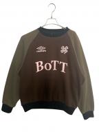 BoTT×UMBROボット×アンブロ）の古着「スウェット」｜ブラウン