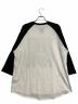 Hysteric Glamour (ヒステリックグラマー) HAVE MORE FUN 七分袖Tシャツ ホワイト×ブラック サイズ:XL：12000円