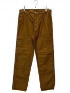 PRADAプラダ）の古着「ダメージ加工Moleskin Pants」｜ブラウン