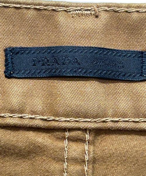 PRADA（プラダ）PRADA (プラダ) ダメージ加工Moleskin Pants ブラウン サイズ:31の古着・服飾アイテム