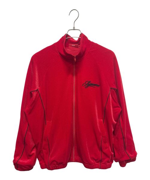 SUPREME（シュプリーム）SUPREME (シュプリーム) 26SS Velour Mesh Track Jacket ( ベロアメッシュ トラックジャケット ) レッド サイズ:Lの古着・服飾アイテム