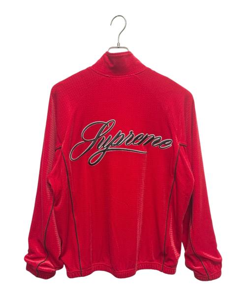 SUPREME（シュプリーム）SUPREME (シュプリーム) 26SS Velour Mesh Track Jacket ( ベロアメッシュ トラックジャケット ) レッド サイズ:Lの古着・服飾アイテム