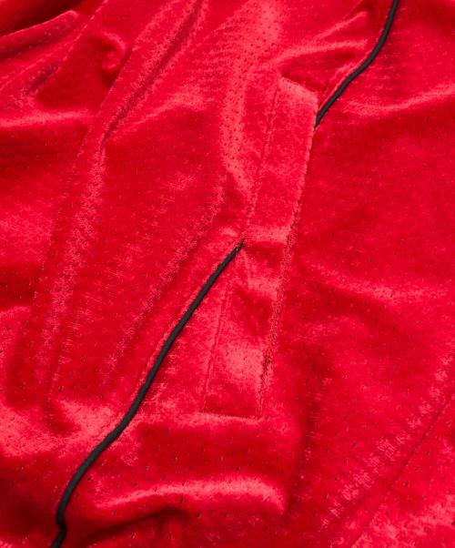 SUPREME（シュプリーム）SUPREME (シュプリーム) 26SS Velour Mesh Track Jacket ( ベロアメッシュ トラックジャケット ) レッド サイズ:Lの古着・服飾アイテム