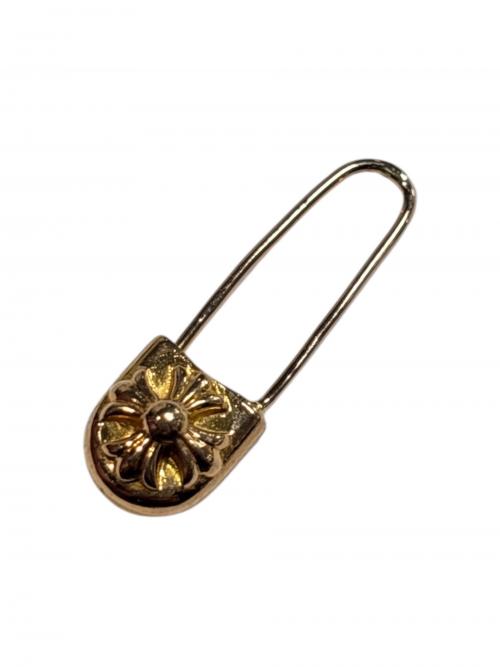 CHROME HEARTS（クロムハーツ）CHROME HEARTS (クロムハーツ) 22K SAFETY PIN CH PLUS ゴールド サイズ:-の古着・服飾アイテム