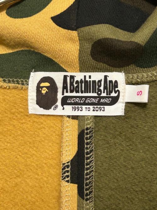 A BATHING APE（アベイシングエイプ）A BATHING APE (アベイシングエイプ) SHARK HOODIE ITEMS オリーブ サイズ:Sの古着・服飾アイテム
