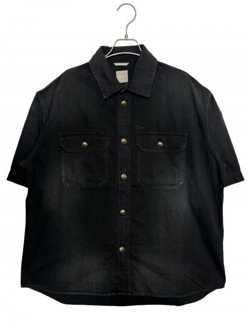 Dior（ディオール）DIOR (ディオール) Médaillon ショートスリーブシャツ ブラック サイズ:Lの古着・服飾アイテム