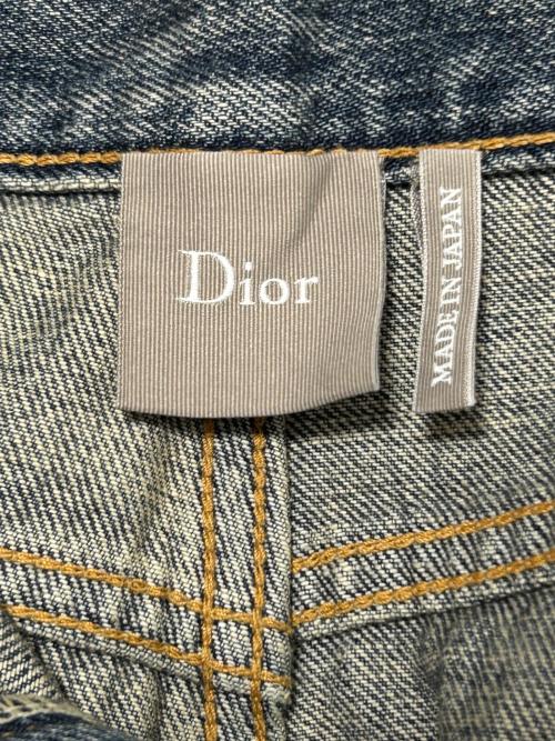 Dior（ディオール）DIOR (ディオール) コットンツイル ロングレギュラー パンツ スカイブルー サイズ:33の古着・服飾アイテム