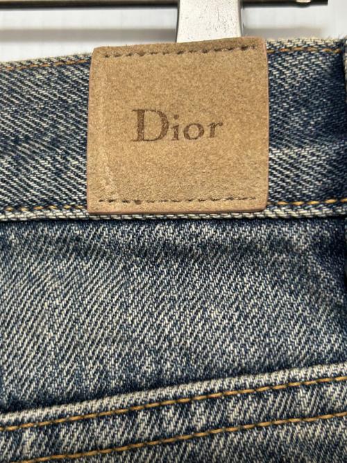 Dior（ディオール）DIOR (ディオール) コットンツイル ロングレギュラー パンツ スカイブルー サイズ:33の古着・服飾アイテム