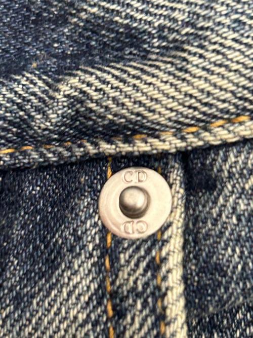 Dior（ディオール）DIOR (ディオール) コットンツイル ロングレギュラー パンツ スカイブルー サイズ:33の古着・服飾アイテム