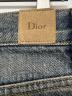 中古・古着 DIOR (ディオール) コットンツイル ロングレギュラー パンツ スカイブルー サイズ:33：140000円