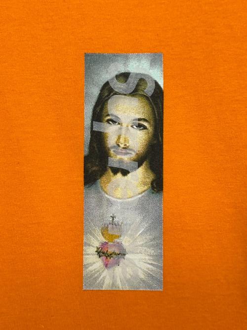 SUPREME（シュプリーム）Supreme (シュプリーム) 26FW Prayer Card Box Logo Tee ( プレイヤーカード ボックスロゴ ティー ) オレンジ サイズ:Ｓ 未使用品の古着・服飾アイテム