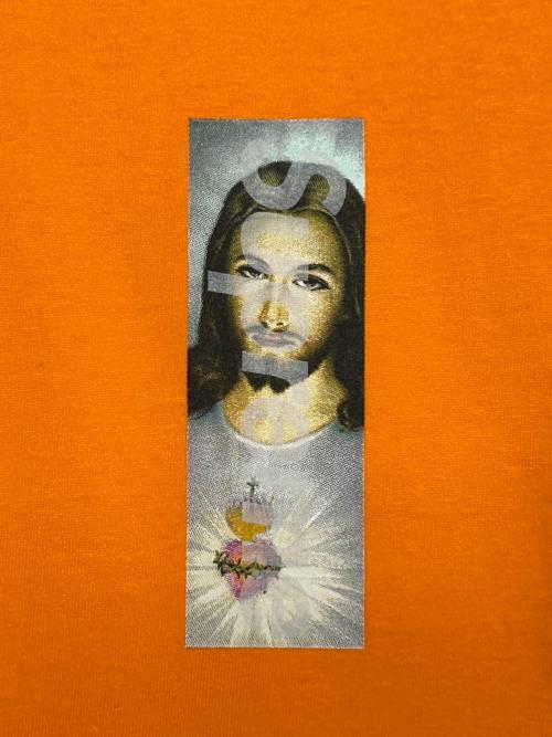SUPREME（シュプリーム）Supreme (シュプリーム) 26FW Prayer Card Box Logo Tee ( プレイヤーカード ボックスロゴ ティー ) オレンジ サイズ:Ｓ 未使用品の古着・服飾アイテム