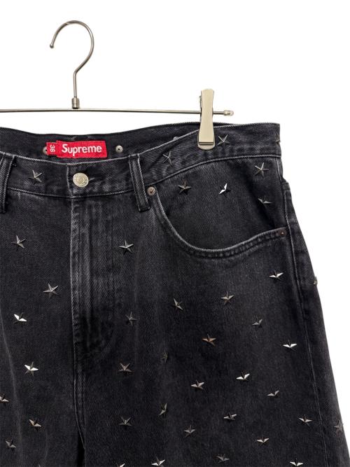 SUPREME（シュプリーム）SUPREME (シュプリーム) 26SS Stars Studded Baggy Denim Short ブラック サイズ:36の古着・服飾アイテム