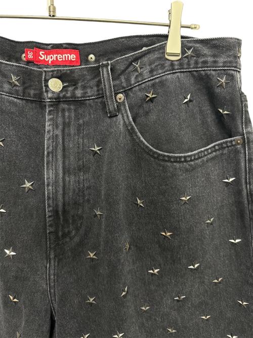 SUPREME（シュプリーム）SUPREME (シュプリーム) 26SS Stars Studded Baggy Denim Short ブラック サイズ:36の古着・服飾アイテム