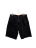 SUPREME（シュプリーム）の古着「26SS Stars Studded Baggy Denim Short」｜ブラック