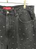 中古・古着 SUPREME (シュプリーム) 26SS Stars Studded Baggy Denim Short ブラック サイズ:36：45000円