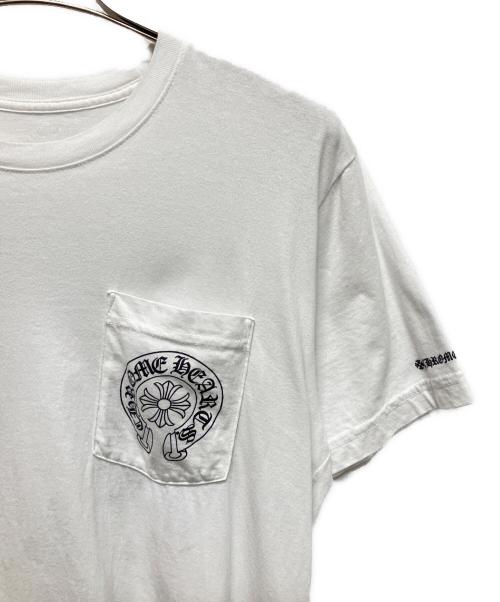 CHROME HEARTS（クロムハーツ）CHROME HEARTS (クロムハーツ) Horseshoe  S/S Tee ホワイト サイズ:Mの古着・服飾アイテム