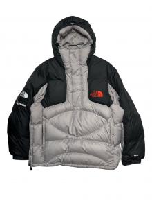 SUPREME×THE NORTH FACE（シュプリーム×ザ ノース フェイス）の古着「800-Fill Half Zip Hooded Pullover "Grey"」｜ブラック×グレー
