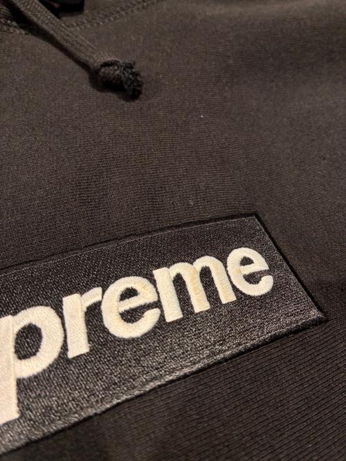 SUPREME（シュプリーム）SUPREME (シュプリーム) Box Logo Hooded Sweatshirt ブラック サイズ:Lの古着・服飾アイテム
