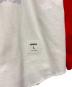 中古・古着 SUPREME (シュプリーム) 26FW Larry Clark Sequin Raglan L/S Top ホワイト×レッド サイズ:L：40000円