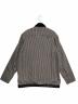 CHROME HEARTS (クロムハーツ) レザー切替 ヒッコリー カバーオール ブラック×グレー サイズ:JVP LARGE：650000円