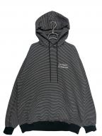 The Ennoy Professionalザ エンノイ プロフェッショナル）の古着「24AW Border Hoodie Sweat」｜ブラック