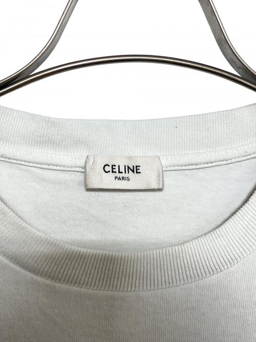 CELINE（セリーヌ）CELINE (セリーヌ) 26SS ルーズ Tシャツ / コットンジャージー ホワイト サイズ:Mの古着・服飾アイテム