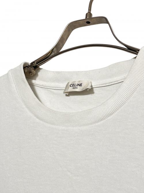 CELINE（セリーヌ）CELINE (セリーヌ) 26SS ルーズ Tシャツ / コットンジャージー ホワイト サイズ:Mの古着・服飾アイテム