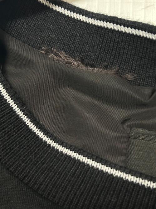 PRADA（プラダ）PRADA (プラダ) 22SS トライアングルプレートナイロンポケットオーバーサイズ半袖Tシャツ ブラック サイズ:XSの古着・服飾アイテム
