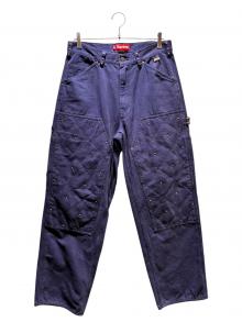 SUPREME×b.b.Simon（シュプリーム×ビービーサイモン）の古着「Quilted Double Knee Painter Pant」｜ブルー