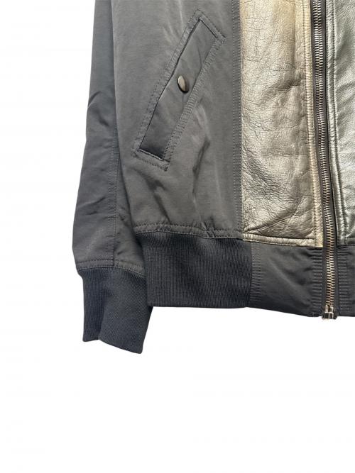 DRKSHDW（ダークシャドウ）DRKSHDW (ダークシャドウ) Patchwork Bomber Jacket ブラック サイズ:Sの古着・服飾アイテム