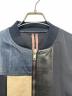 中古・古着 DRKSHDW (ダークシャドウ) Patchwork Bomber Jacket ブラック サイズ:S：45000円