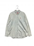 SUPREMEシュプリーム）の古着「Small Box Denim Shirt」｜スカイブルー