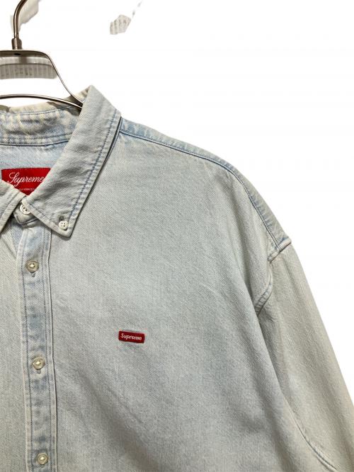 SUPREME（シュプリーム）SUPREME (シュプリーム) Small Box Denim Shirt スカイブルー サイズ:XXLの古着・服飾アイテム
