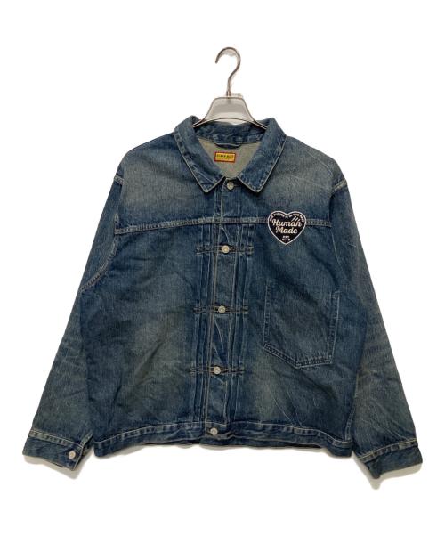 HUMAN MADE（ヒューマンメイド）HUMAN MADE (ヒューマンメイド) DENIM WORK JACKET FUTURE インディゴ サイズ:XXLの古着・服飾アイテム