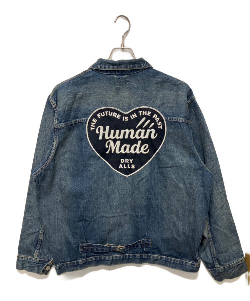 HUMAN MADE（ヒューマンメイド）HUMAN MADE (ヒューマンメイド) DENIM WORK JACKET FUTURE インディゴ サイズ:XXLの古着・服飾アイテム