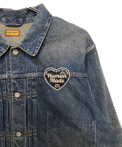 HUMAN MADE（ヒューマンメイド）HUMAN MADE (ヒューマンメイド) DENIM WORK JACKET FUTURE インディゴ サイズ:XXLの古着・服飾アイテム
