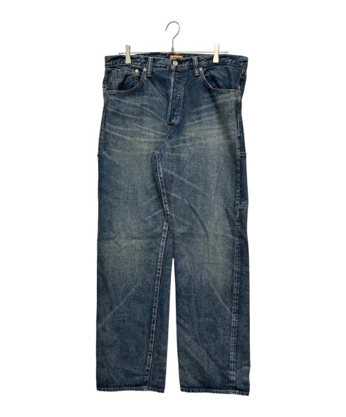 HUMAN MADE（ヒューマンメイド）HUMAN MADE (ヒューマンメイド) STRAIGHT DENIM PANTS FUTURE インディゴ サイズ:36の古着・服飾アイテム