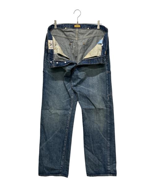 HUMAN MADE（ヒューマンメイド）HUMAN MADE (ヒューマンメイド) STRAIGHT DENIM PANTS FUTURE インディゴ サイズ:36の古着・服飾アイテム