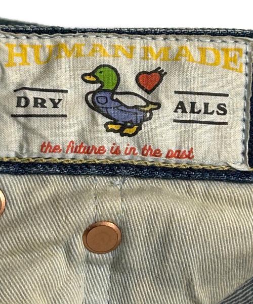 HUMAN MADE（ヒューマンメイド）HUMAN MADE (ヒューマンメイド) STRAIGHT DENIM PANTS FUTURE インディゴ サイズ:36の古着・服飾アイテム