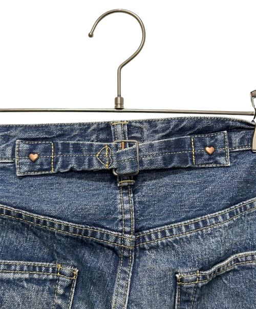 HUMAN MADE（ヒューマンメイド）HUMAN MADE (ヒューマンメイド) STRAIGHT DENIM PANTS FUTURE インディゴ サイズ:36の古着・服飾アイテム